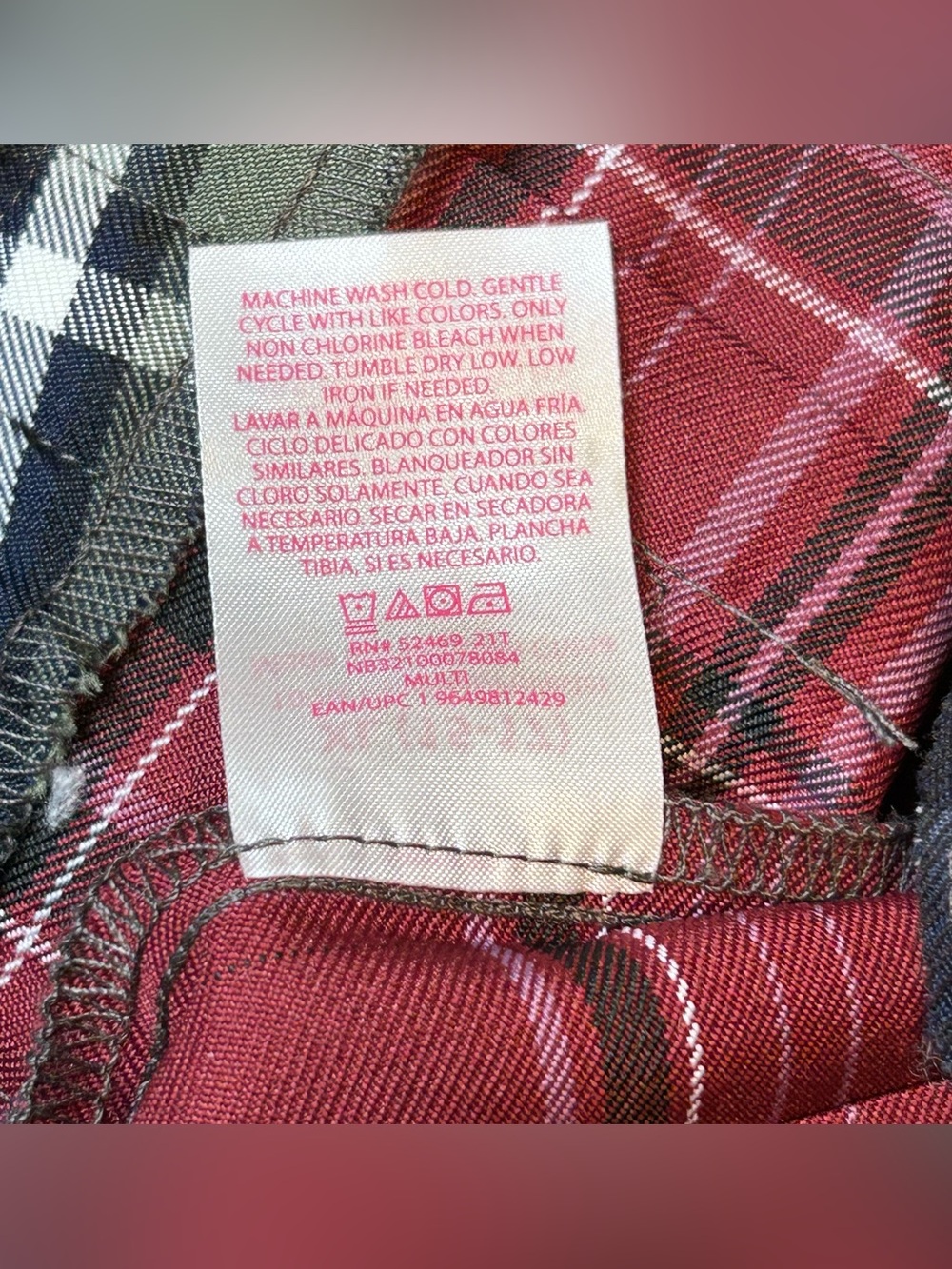 Plaid Mini Skirt Pleated NWT Tri-Color XL (15-17 JR) Preppy School Girl Skater - Picture 6 of 8